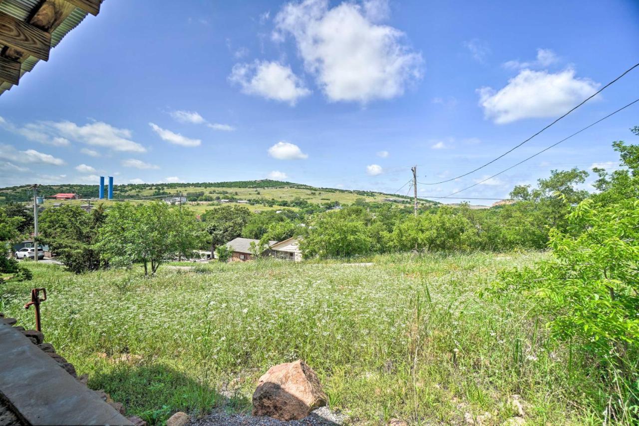 Enchanting Hilltop Cottage In Medicine Park! Kültér fotó